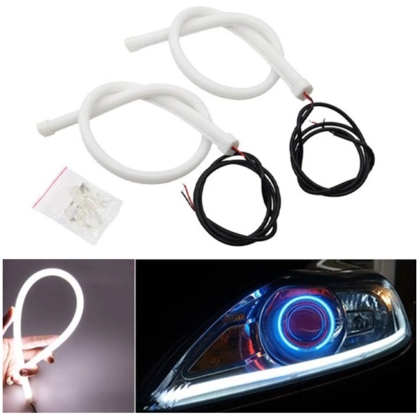 Światła do jazdy dziennej plus kierunkowskaz DRL LED 60cm /2szt/ - Image 3
