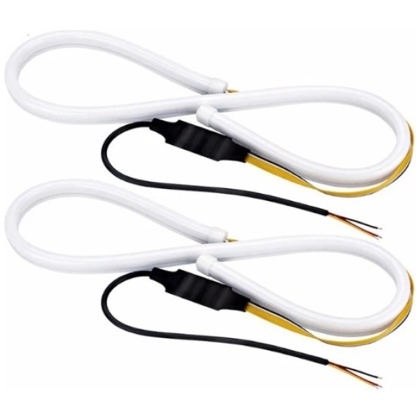 Światła do jazdy dziennej plus kierunkowskaz DRL LED 60cm /2szt/