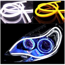 Świtła do jazdy dziennej plus kierunkowskaz DRL LED 85cm /2szt/