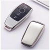 POKROWIEC NA KLUCZYK DO MERCEDES KEYLESS SREBRNY