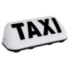 Lampa TAXI biała na pilot