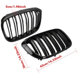 Grill BMW X3 X4 G01 G02 GLOSSY BLACK 17 – 21