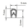 Listwa zbrojona 7mm x 5mm x 5M - Image 3