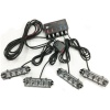 Stroboskopy ostrzegawcze 4szt do atrapy KM202X-4