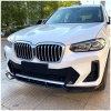 Spojler przedniego zderzaka BMW X3 G01/ X4 G02 LCI 2021-2024 glossy black - Image 2