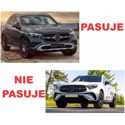 Atrapa czarna MERCEDES GLC X254 z pakietem AMG