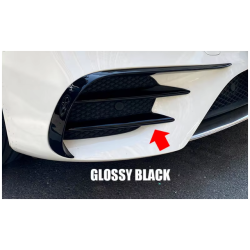 Listwy dekoracyjne przedniego zderzaka Mercedes W213 C238 A238 2016-2020
