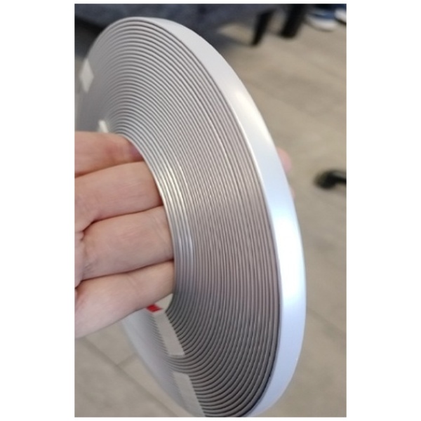 Listwa ozdobna srebrna matowa 26mm x 5M z taśmą samoprzylepną