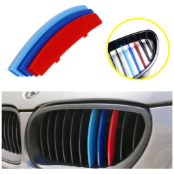 Listwy ozdobne grilla BMW seria 5 E60 2004-2010