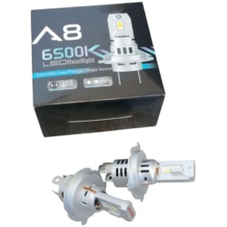 KJomplet żarówek LED CANBUS H4