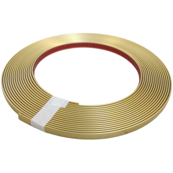 Listwa ozdobna złoty mat 12mm x 8M z taśmą samoprzylepną