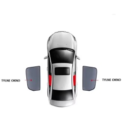 Zasłonki osłony szyb BMW X3 G01 17-24