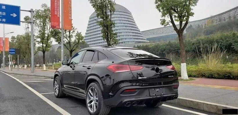Progi Mercedes GLE COUPE C167 czarne - Image 2