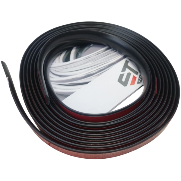 Listwa ozdobna z taśmą samoprzylepną czarny mat ABS 12mm x 8M