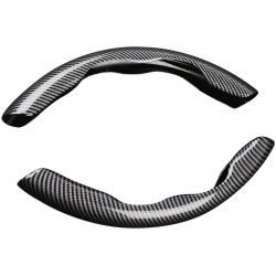 Sportowe nakładki na kierownice 2szt, CARBON look