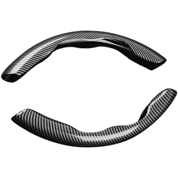 Sportowe nakładki na kierownice 2szt, CARBON look - Image 2