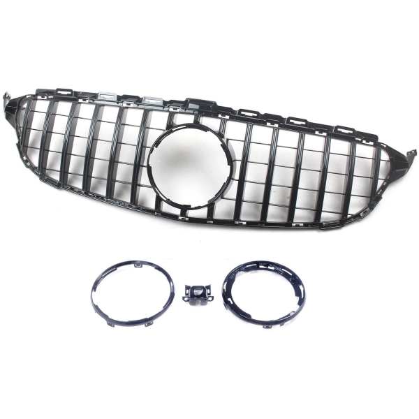 Atrapa grill PANAMERICANA srebrna do Mercedes W205 14-22