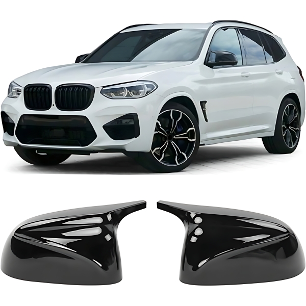 Obudowy lusterek bocznych do BMW G01 G02 G05 G06 G07 czarny połysk
