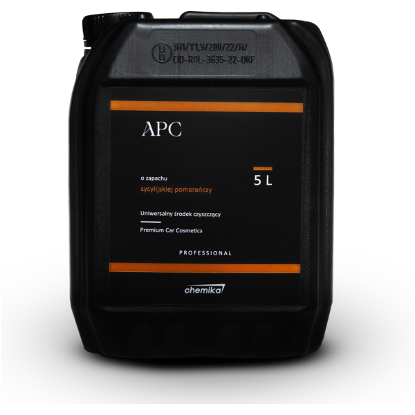 Preparat do czyszczenia pojazdów zarówno wewnątrz jak i na zewnątrz – APC 5.0L