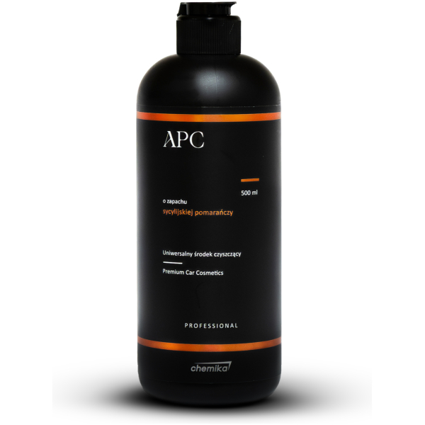 Preparat do czyszczenia pojazdów zarówno wewnątrz jak i na zewnątrz - APC 500ml