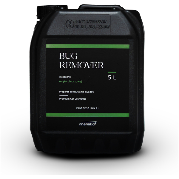Preparat do usuwanie zanieczyszczyszczeń organicznych - Bug Remover 5.0L