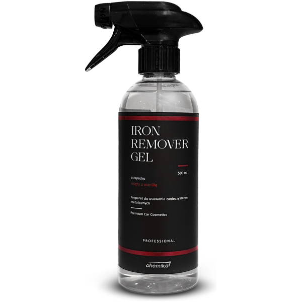 Profesjonalny żelowy preparat do czyszczenia felg - Iron Remover Gel 500ml