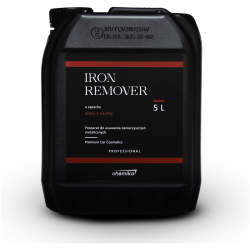 Preparat do czyszczenia felg zawierający inhibitory korozji – Iron Remover 5L