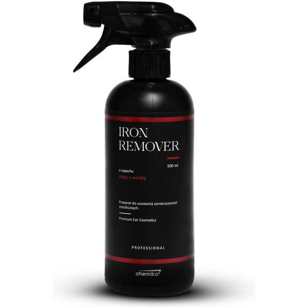 Preparat do czyszczenia felg zawierający inhibitory korozji - Iron Remover 500ml