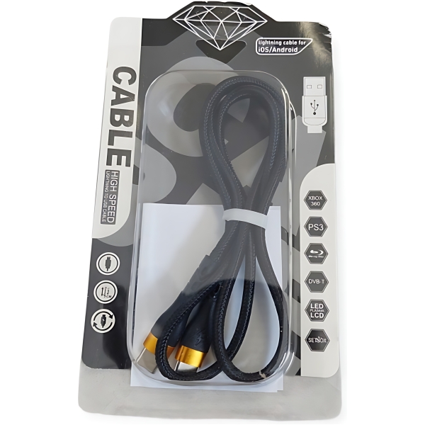 Kabel szybkiego ładowania USB-c do USB C 120cm - Image 3