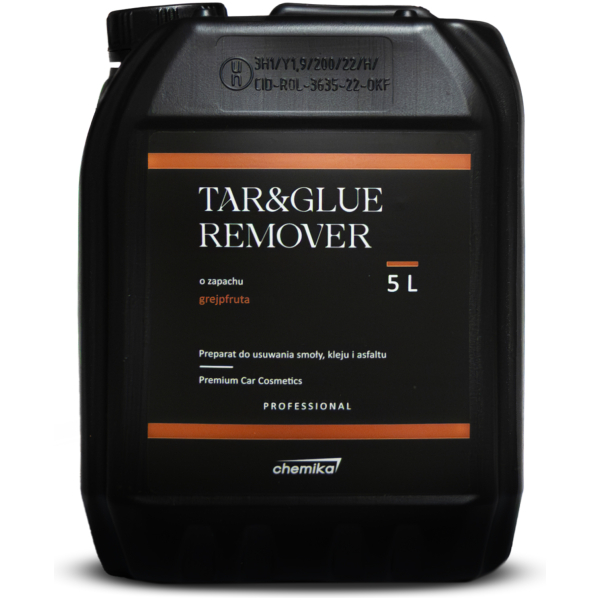 Preparat do usuwania z powierzchni samochodu pozostałości substancji smolistych - Tar & Glue Remover 5.0L