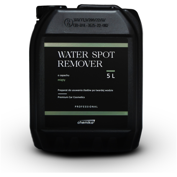 Środekdo usuwania zacieków i plam po twardej wodzie - Water Spot Remover 5L