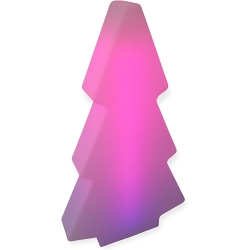 Choinka podświetlana świąteczna LED RGB z pilotem 110 cm