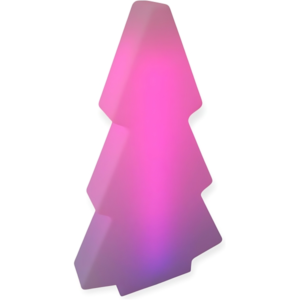 Choinka podświetlana świąteczna LED RGB z pilotem 110 cm