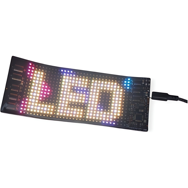 Panel LED Matrix Pixel 17cm x 7cm sterowany zdalnie i przez aplikację, wyświetlacz reklam