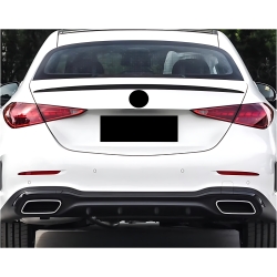 Spojler tylnej klapy do Mercedes C klasa W206 w czarnym połysku
