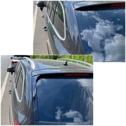 Spojlery/splittery tylnej klapy do SKODA SUPERB MK3 kombi 08-15 czarny połysk