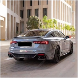 Spojler tylnej klapy do AUDI A5 F5 8W 2017-2024 w czarnym połysku