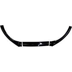 Spojler przedniego zderzaka Ford Focus RS ST 2015 – 2018 czarny połysk